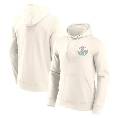 Fanatics Branded White Formula 1 Stacked Beach Club Pullover Hoodie