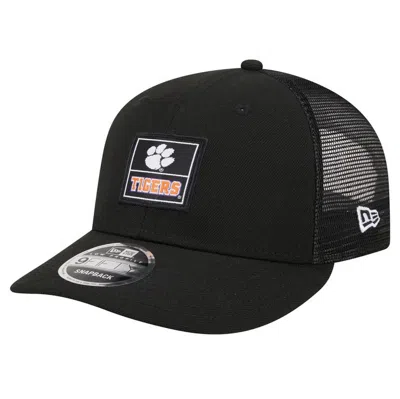 New Era Black Clemson Tigers Labeled 9fifty Snapback Hat