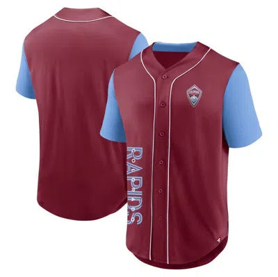 Fanatics Branded Burgundy Colorado Rapids Balance Fashion Baseball Jersey