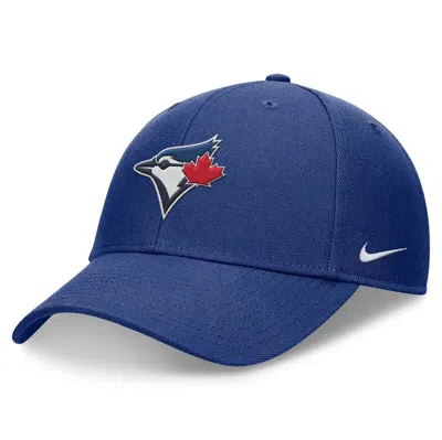 Nike Royal Toronto Blue Jays Evergreen Club Performance Adjustable Hat In Rb,rb