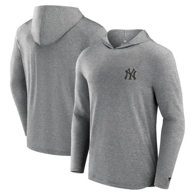 Fanatics Signature Black New York Yankees Front Office Tech Lightweight Hoodie T-shirt