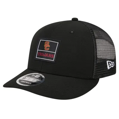 New Era Black Usc Trojans Labeled 9fifty Snapback Hat