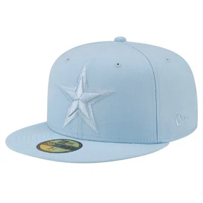 New Era Light Blue Dallas Cowboys Color Pack 59fifty Fitted Hat