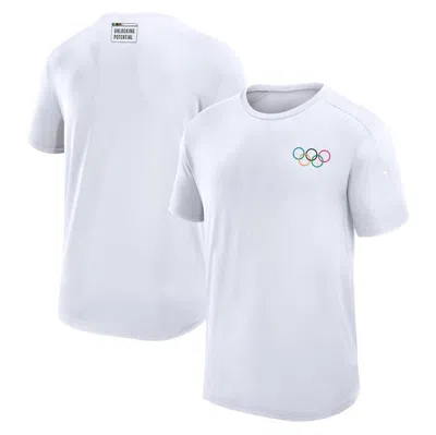 Fanatics Branded White Olympic Games Inspired Stack T-shirt
