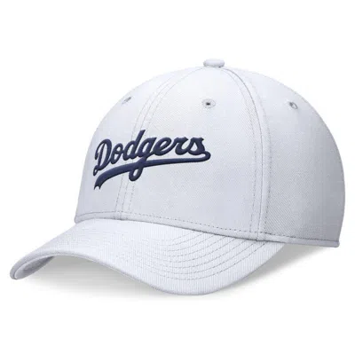 Nike White Los Angeles Dodgers Evergreen Performance Flex Hat