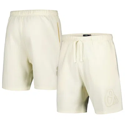 Pro Standard Cream Baltimore Orioles Neutral Fleece Shorts