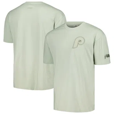 Pro Standard Mint Philadelphia Phillies Neutral Cj Dropped Shoulders T-shirt