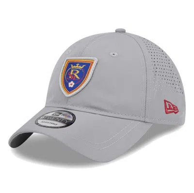 New Era Gray Real Salt Lake Active 9twenty Adjustable Hat
