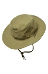 Brixton Coolmax® Packable Safari Bucket Hat In Olive Surplus