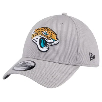 New Era Gray Jacksonville Jaguars Active 39thirty Flex Hat