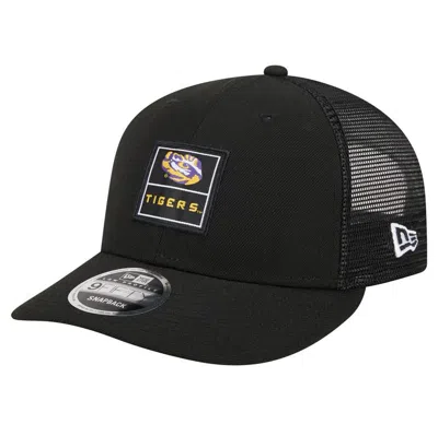 New Era Black Lsu Tigers Labeled 9fifty Snapback Hat