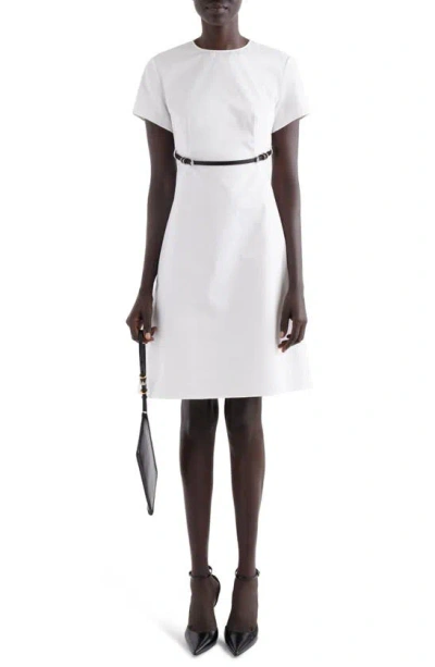 Givenchy Women's Voyou Dress In Poplin In White