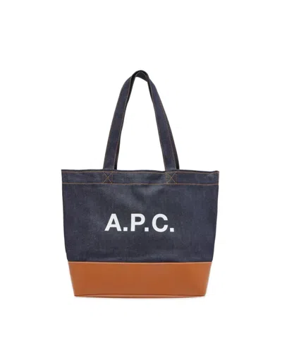 Apc A.p.c. Shoulder Bag In Blue