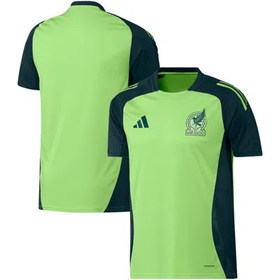 Adidas Originals Adidas Green Mexico National Team 2024 Aeroready Training Jersey