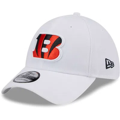 New Era White Cincinnati Bengals Main 39thirty Flex Hat