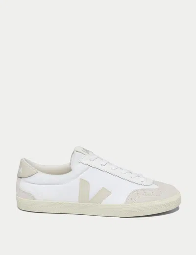 Veja Volley Canvas Trainers In Neutrals
