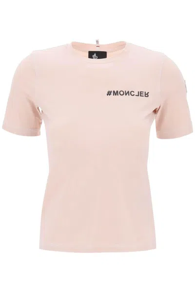 Moncler Grenoble Actiwear Crew Neck In Pink