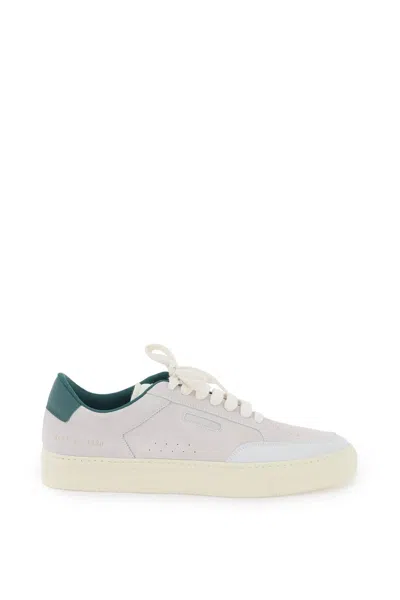 Common Projects Tennis Pro Trainers In Neutro,green