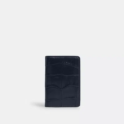Coach Outlet Id Wallet In Blue