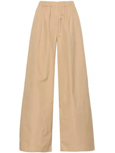 Max Mara Trousers In Argilla