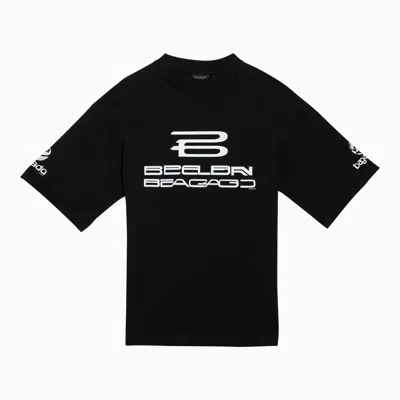 Balenciaga Ai-generated Cotton T-shirt In Black