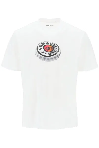 Carhartt "t-shirt Bottle Cap" In White
