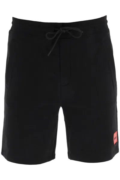 Hugo Diz Sweat Shorts In Black