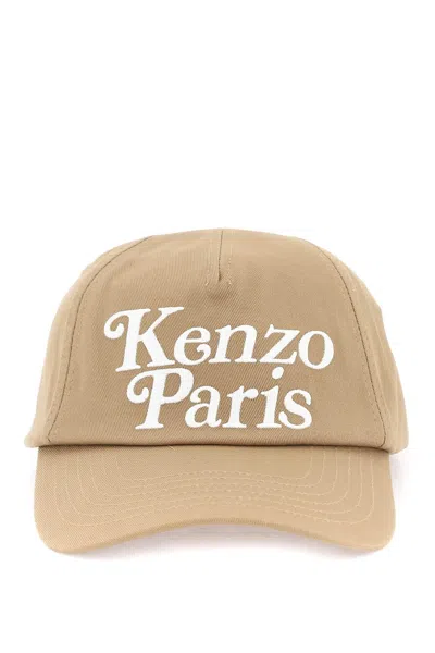 Kenzo Utility Baseball Cap Hat In Beige