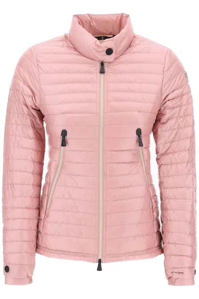 Moncler Pontaix Short Down Jacket Pink In Pink & Purple