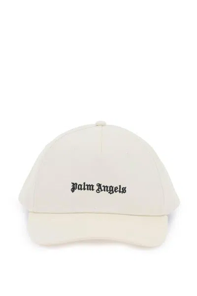 Palm Angels Embroidered Logo Baseball Cap With In Neutro