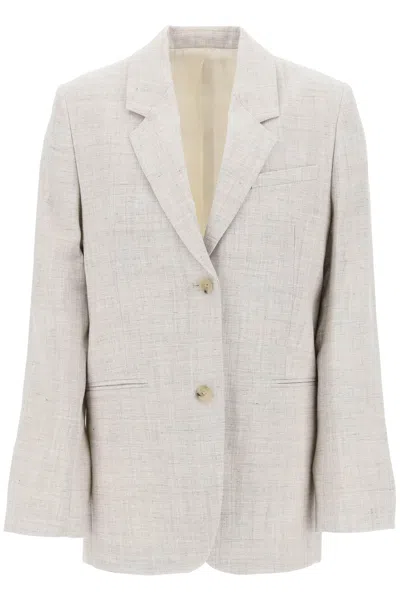 Totême Toteme Single-breasted Tailored Jacket With M In Multicolor