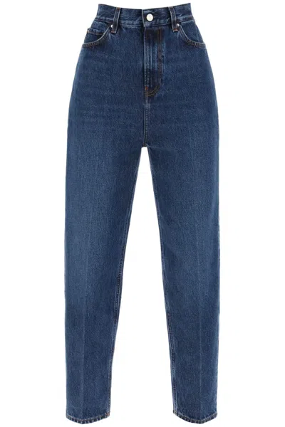 Totême Toteme Tapered Jeans In Blue