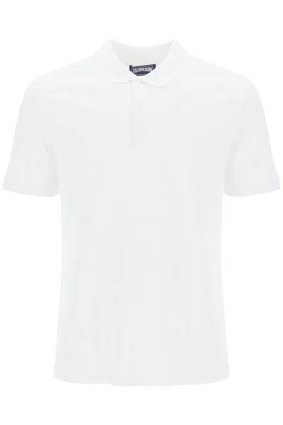 Vilebrequin Regular Fit Cotton Polo Shirt In White