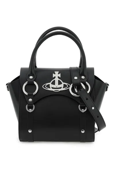 Vivienne Westwood Small Betty Handbag In Black