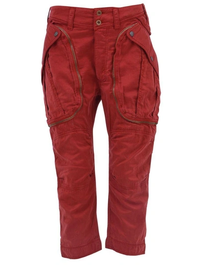 Faith Connexion Sultan Cargo Trousers In Red