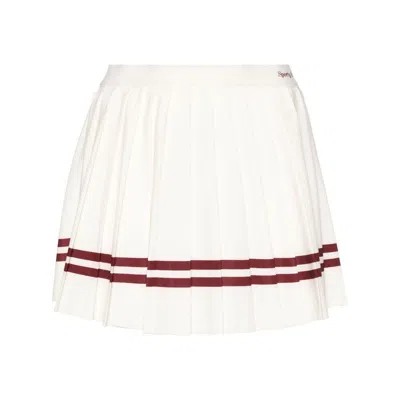 Sporty And Rich Sporty & Rich Skirts In Neutrals