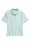 Nordstrom Kids' Solid Piqué Polo In Green Harbor