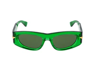 Bottega Veneta Sunglasses In Green Green Green Green