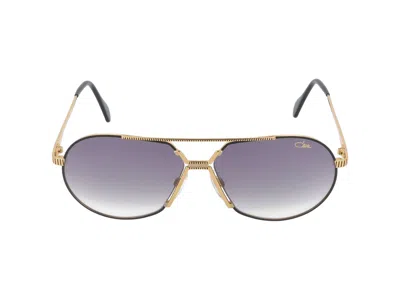 Cazal Sunglasses In Gold/black