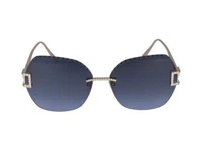 Chopard Sunglasses In Rose' Gold Polished Total