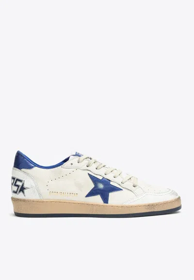 Golden Goose Db Ball Star Low-top Sneakers In White