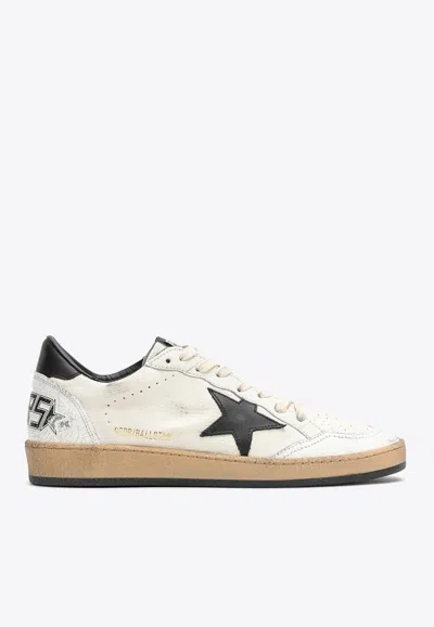 Golden Goose Db Ball Star Low-top Trainers In White