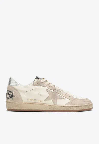 Golden Goose Db Ball Star Low-top Vintage Trainers In White