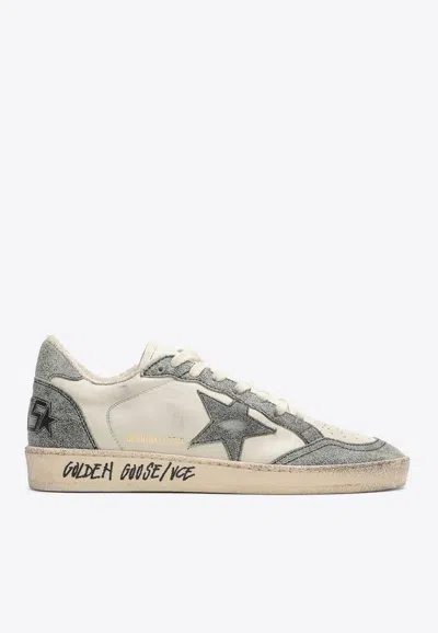 Golden Goose Db Ball Star Low-top Vintage Trainers In White