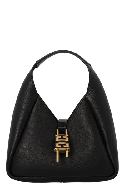 Givenchy Black Leather G-hobo Handbag Black  Donna Tu In Black