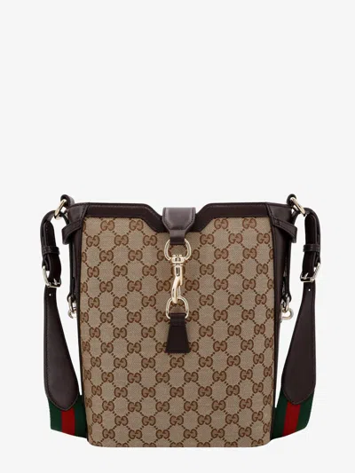Gucci Woman Bucket Bag Woman Beige Bucket Bags In Cream