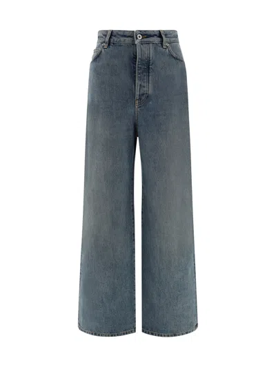 Loewe Women Jeans In Multicolor