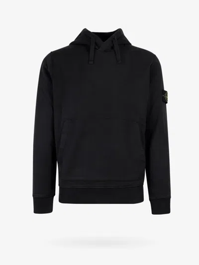 Stone Island Man Sweatshirt Man Black Sweatshirts