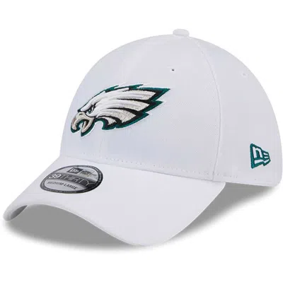New Era White Philadelphia Eagles Main 39thirty Flex Hat