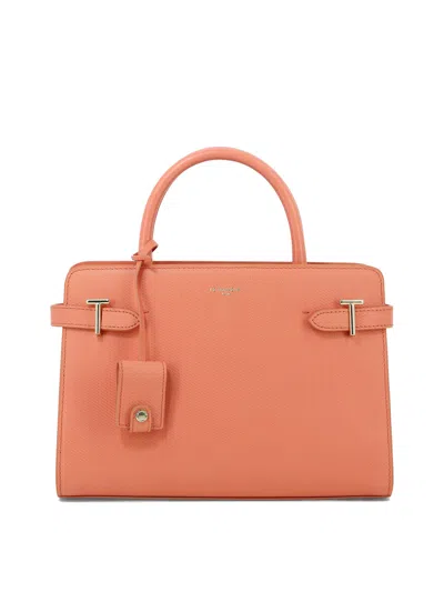 Le Tanneur Pink Leather Top-handle Handbag For Women